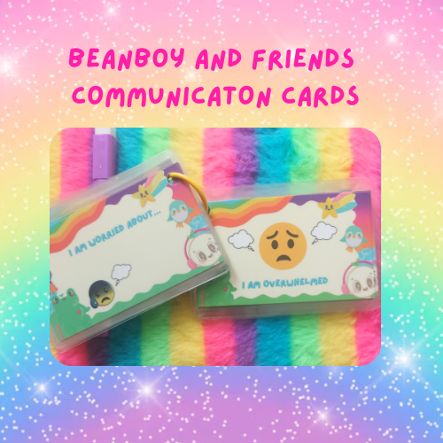 Beanboy and Friends Communication Cards