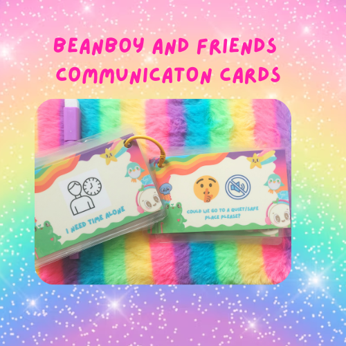 Beanboy and Friends Communication Cards