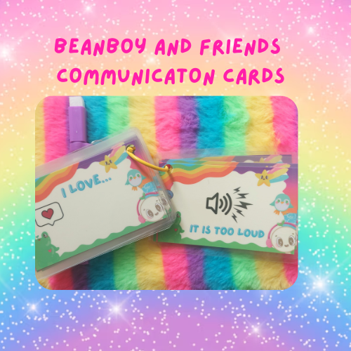 Beanboy and Friends Communication Cards