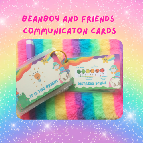 Beanboy and Friends Communication Cards