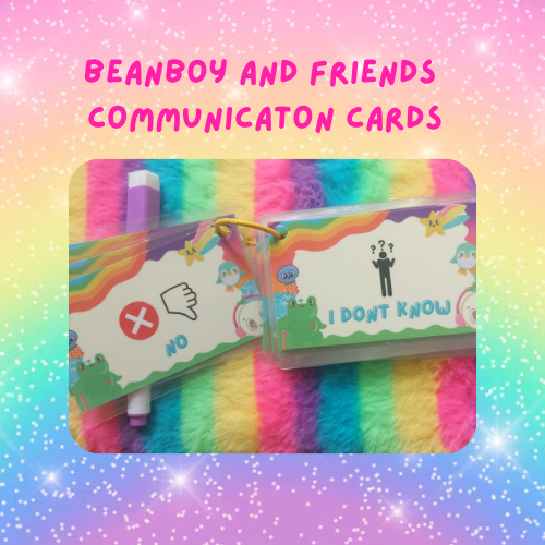 Beanboy and Friends Communication Cards