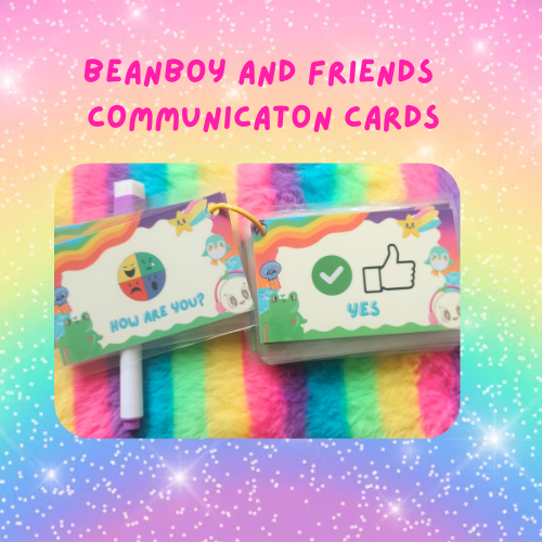 Beanboy and Friends Communication Cards