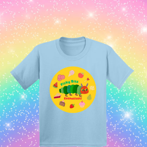Picky Bits Enthusiast! - Sensory friendly inclusive T-Shirt