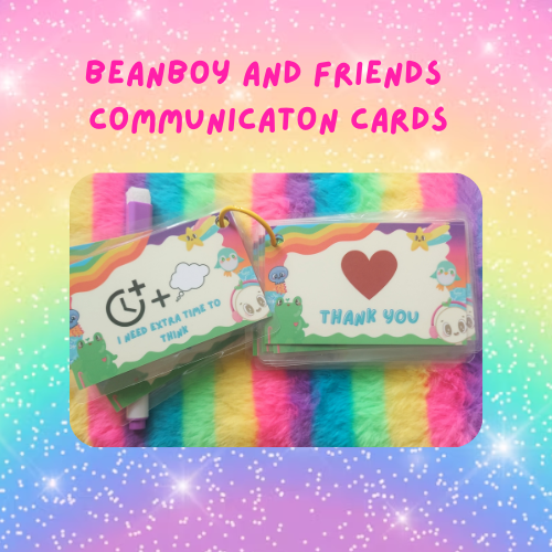 Beanboy and Friends Communication Cards