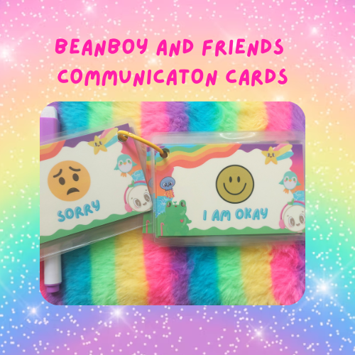 Beanboy and Friends Communication Cards