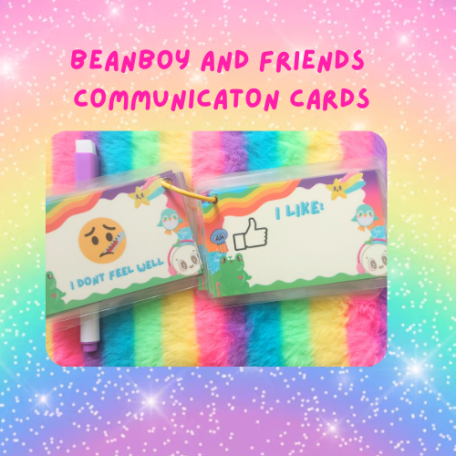 Beanboy and Friends Communication Cards