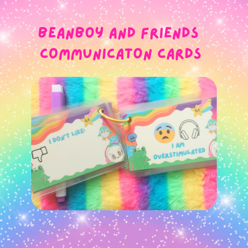Beanboy and Friends Communication Cards