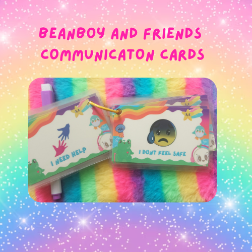Beanboy and Friends Communication Cards