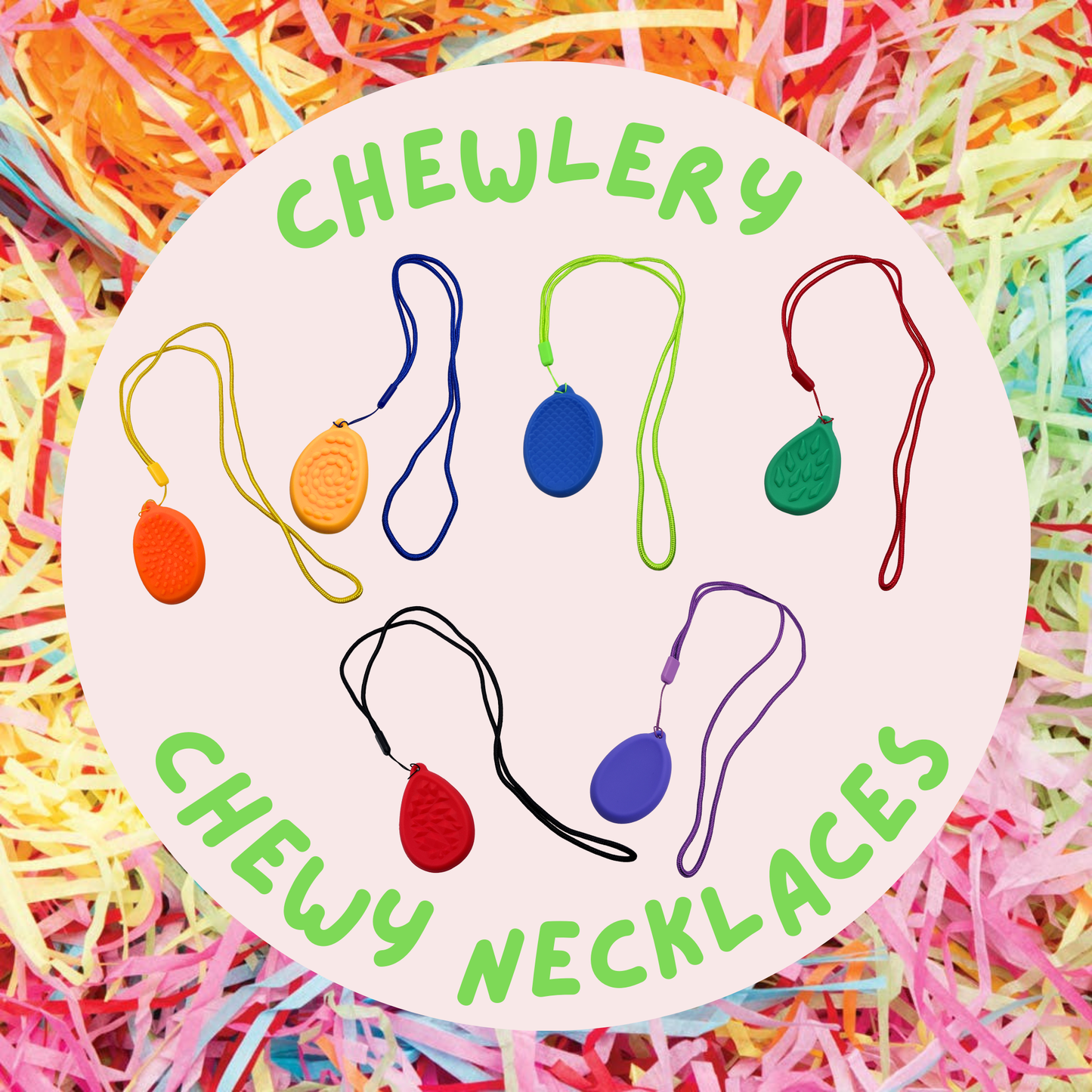 Chewy necklaces (chewlery)