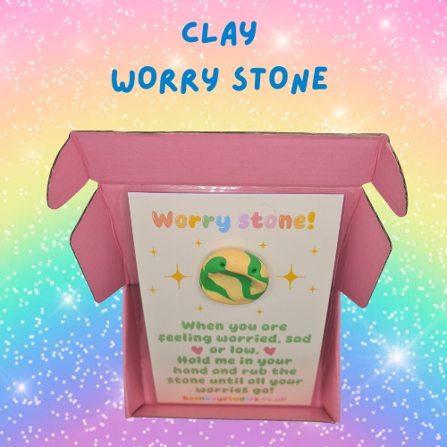 Clay Worry Stone