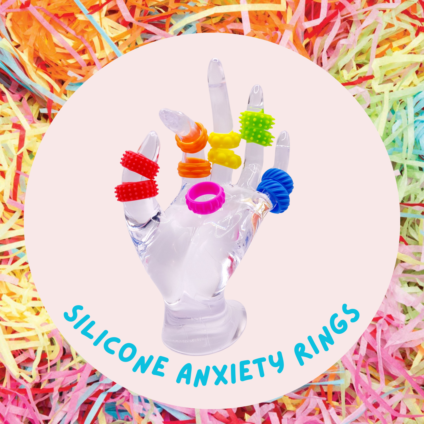 Silicone Anxiety Rings
