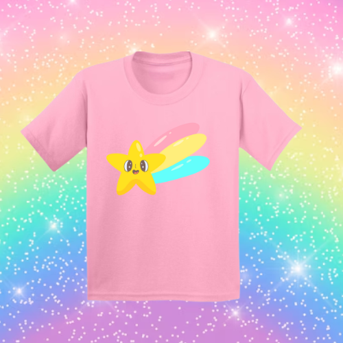 Sparkles The Star - Sensory Friendly Inclusive T- Shirt