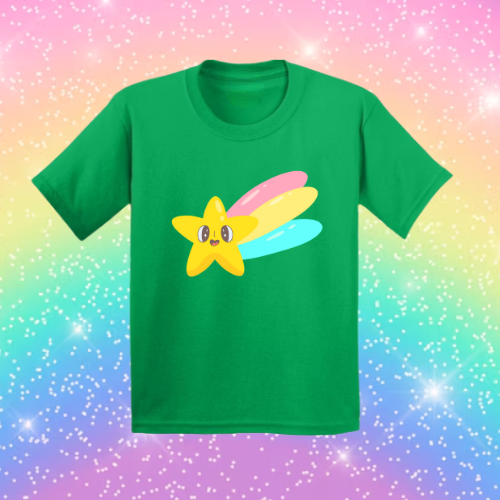 Sparkles The Star - Sensory Friendly Inclusive T- Shirt