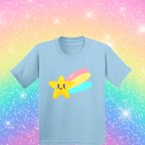 Sparkles The Star - Sensory Friendly Inclusive T- Shirt