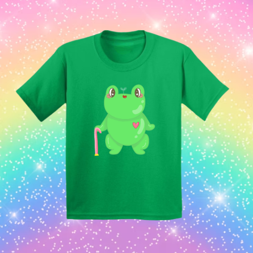 Flop The Frog! - Sensory Friendly Inclusive T- Shirt