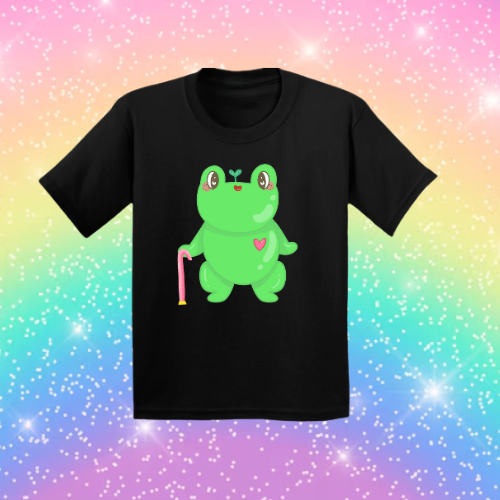 Flop The Frog! - Sensory Friendly Inclusive T- Shirt