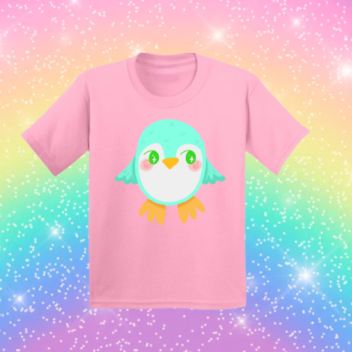 Patience The Penguin! - Sensory Friendly Inclusive T- Shirt