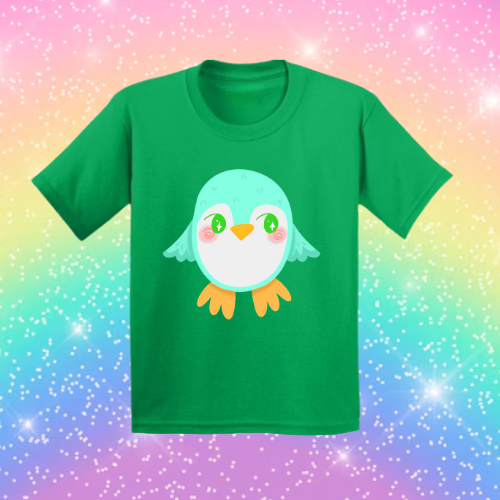 Patience The Penguin! - Sensory Friendly Inclusive T- Shirt