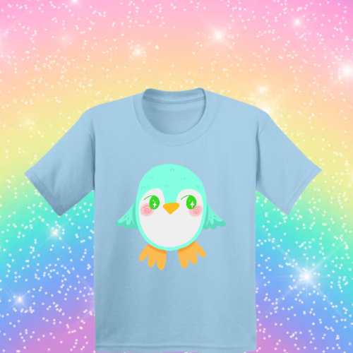 Patience The Penguin! - Sensory Friendly Inclusive T- Shirt
