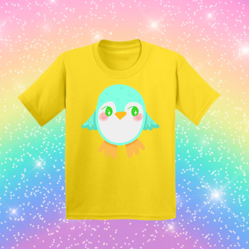 Patience The Penguin! - Sensory Friendly Inclusive T- Shirt