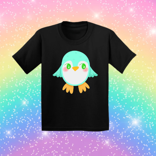 Patience The Penguin! - Sensory Friendly Inclusive T- Shirt