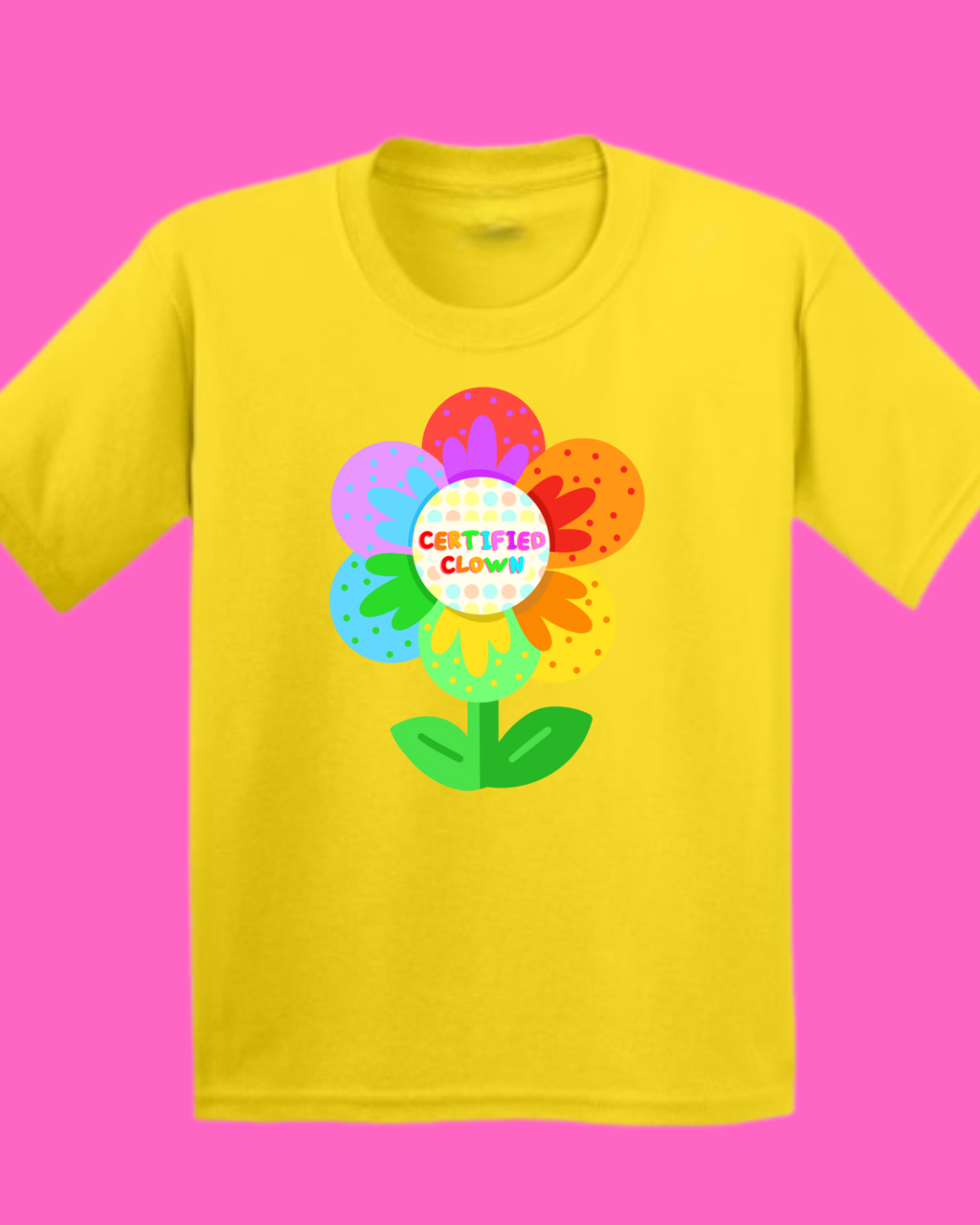 Certified Clown! - Sensory friendly inclusive T-Shirt