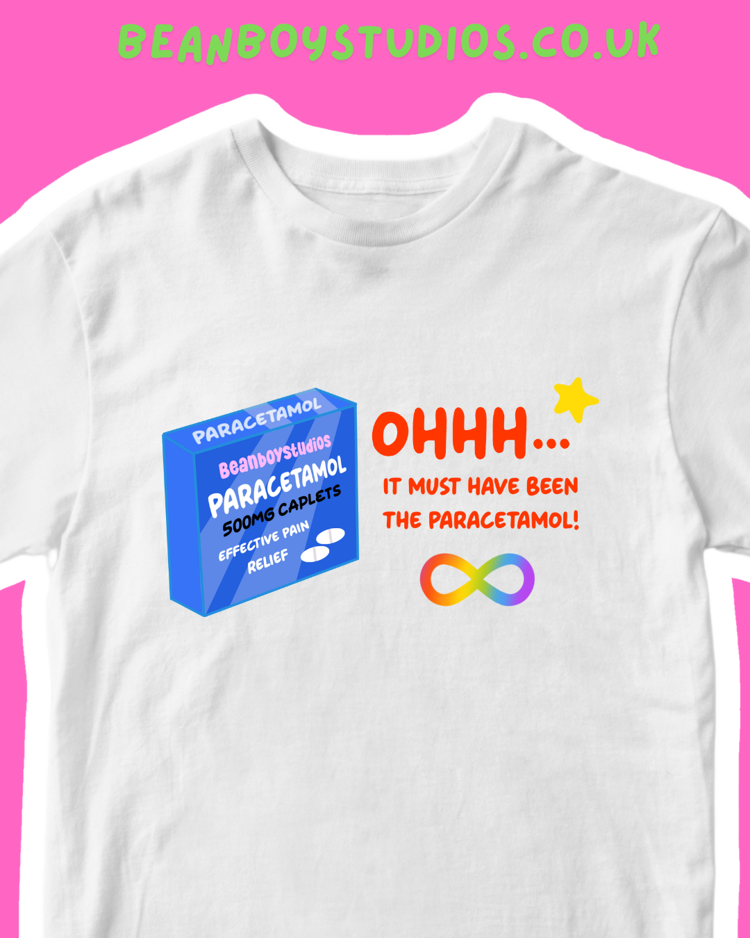 Ohhh, it must have been the ...! - Sensory Friendly inclusive Tagless T-shirt