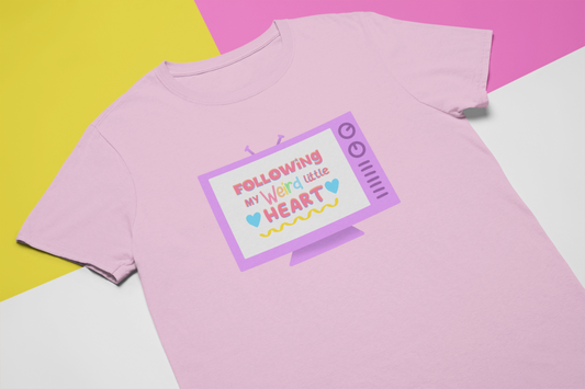 Following my weird little heart! - Sensory friendly inclusive T-Shirt