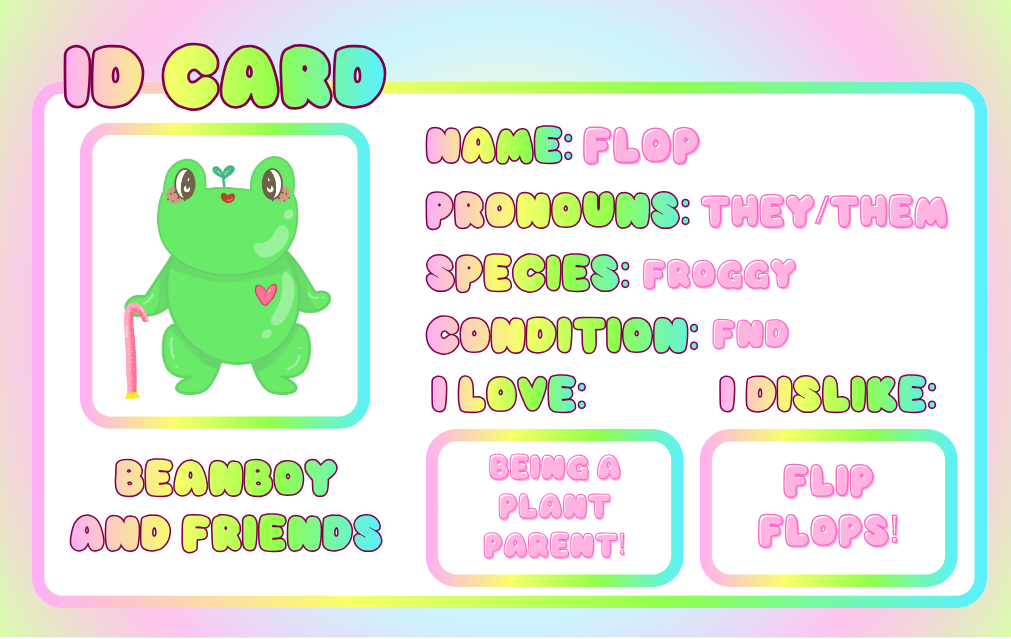 Flop the Frog! Pin Badge