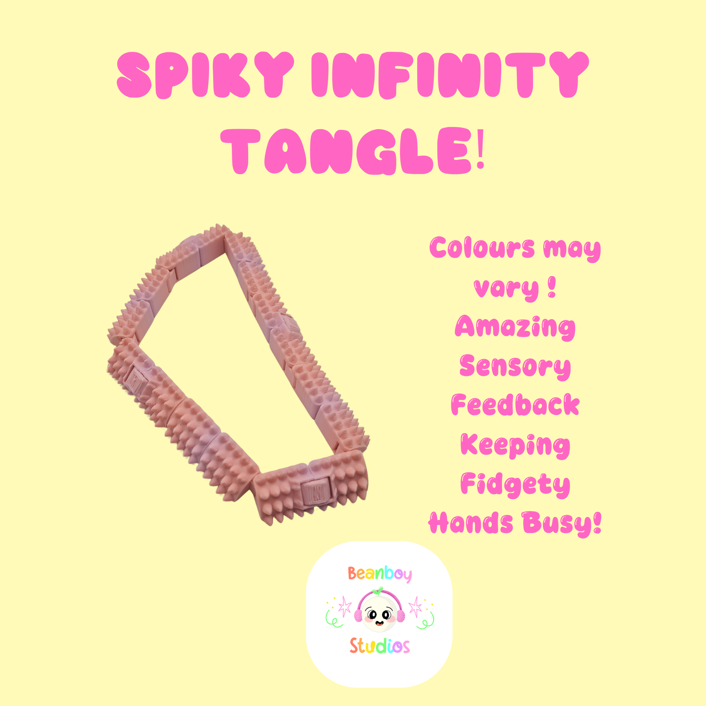 Spiky Infinity Tangle