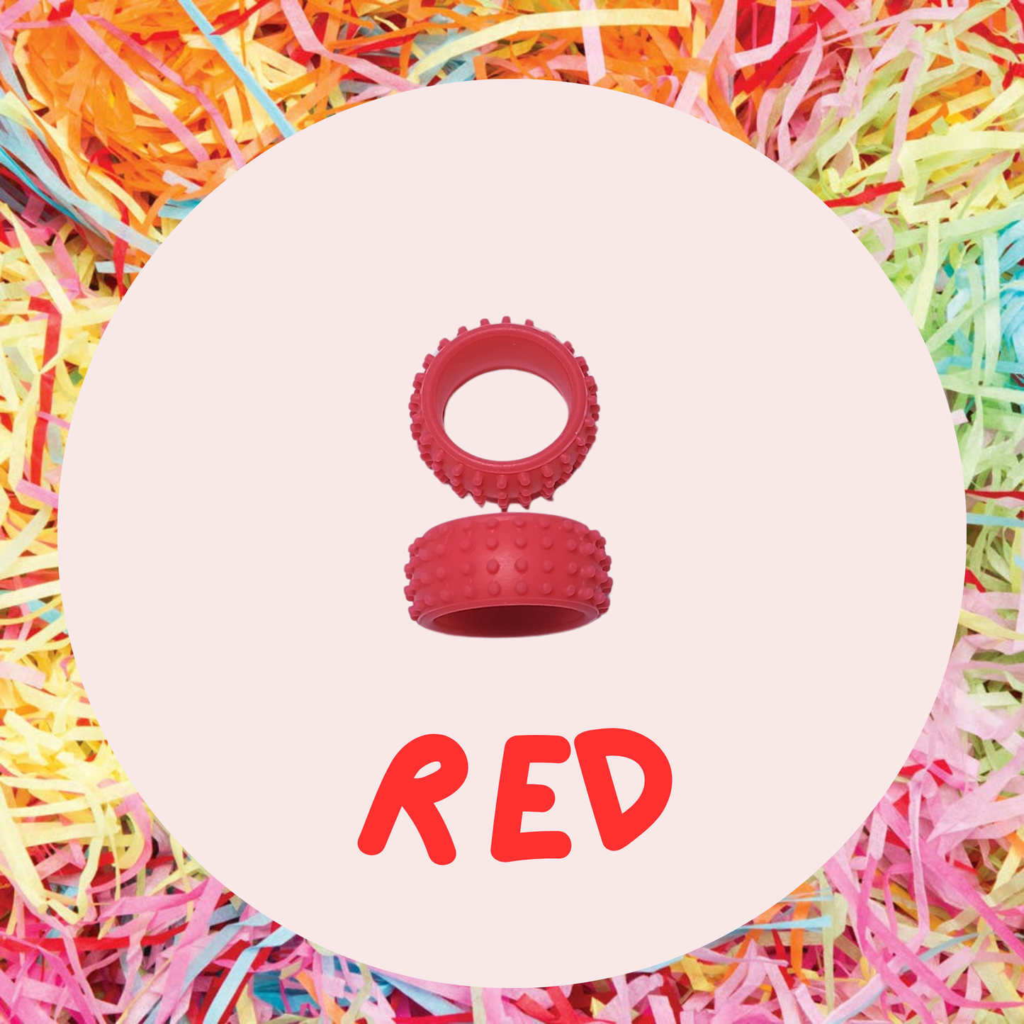 Silicone Anxiety Rings