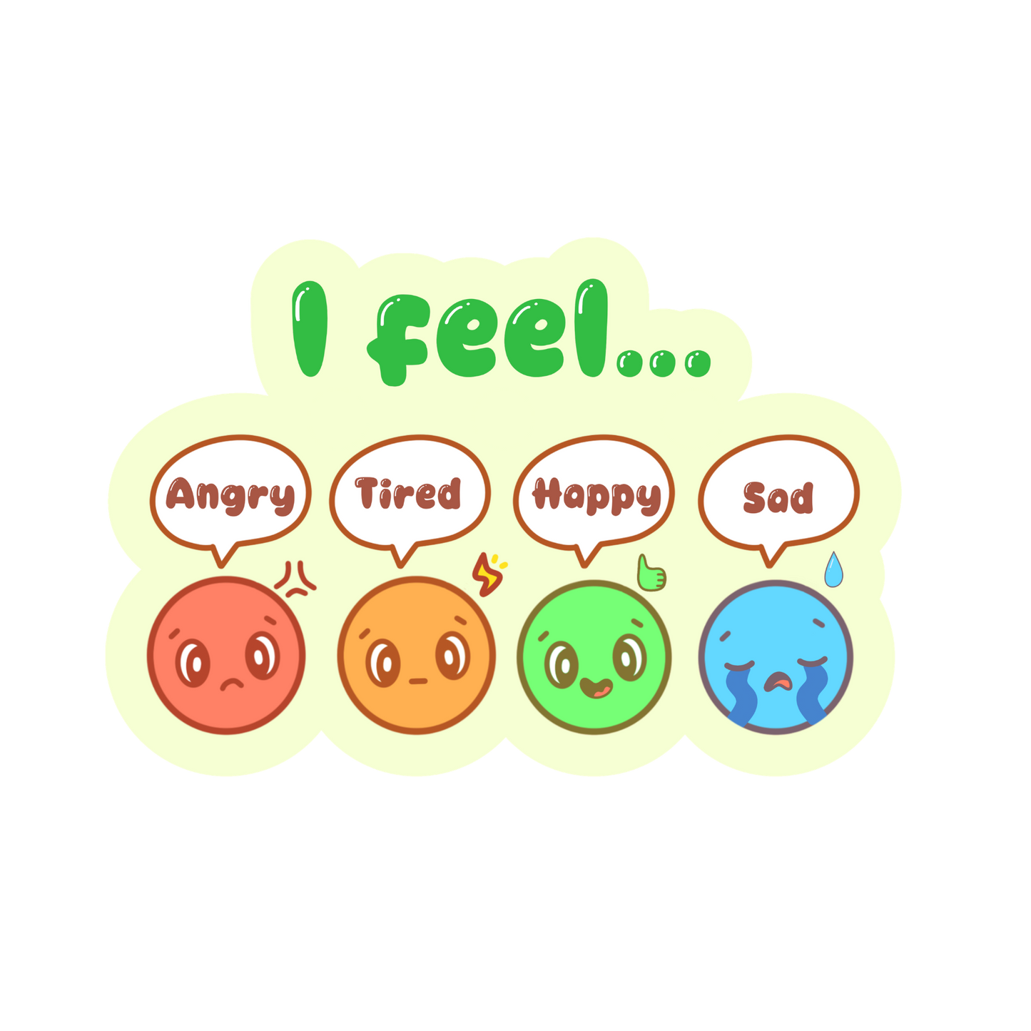 I Feel - Communication Sticker!