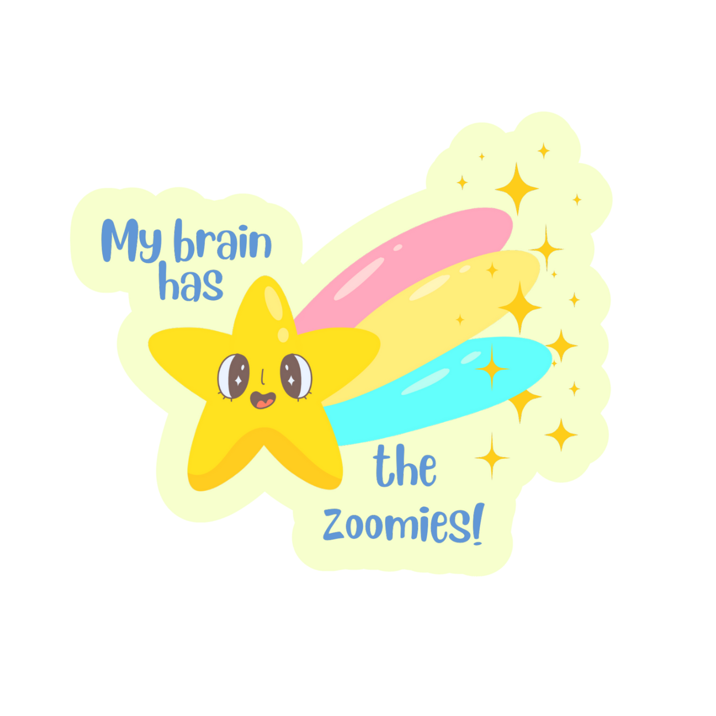 Sparkles the Star Sticker! ~ ADHD Zoomies