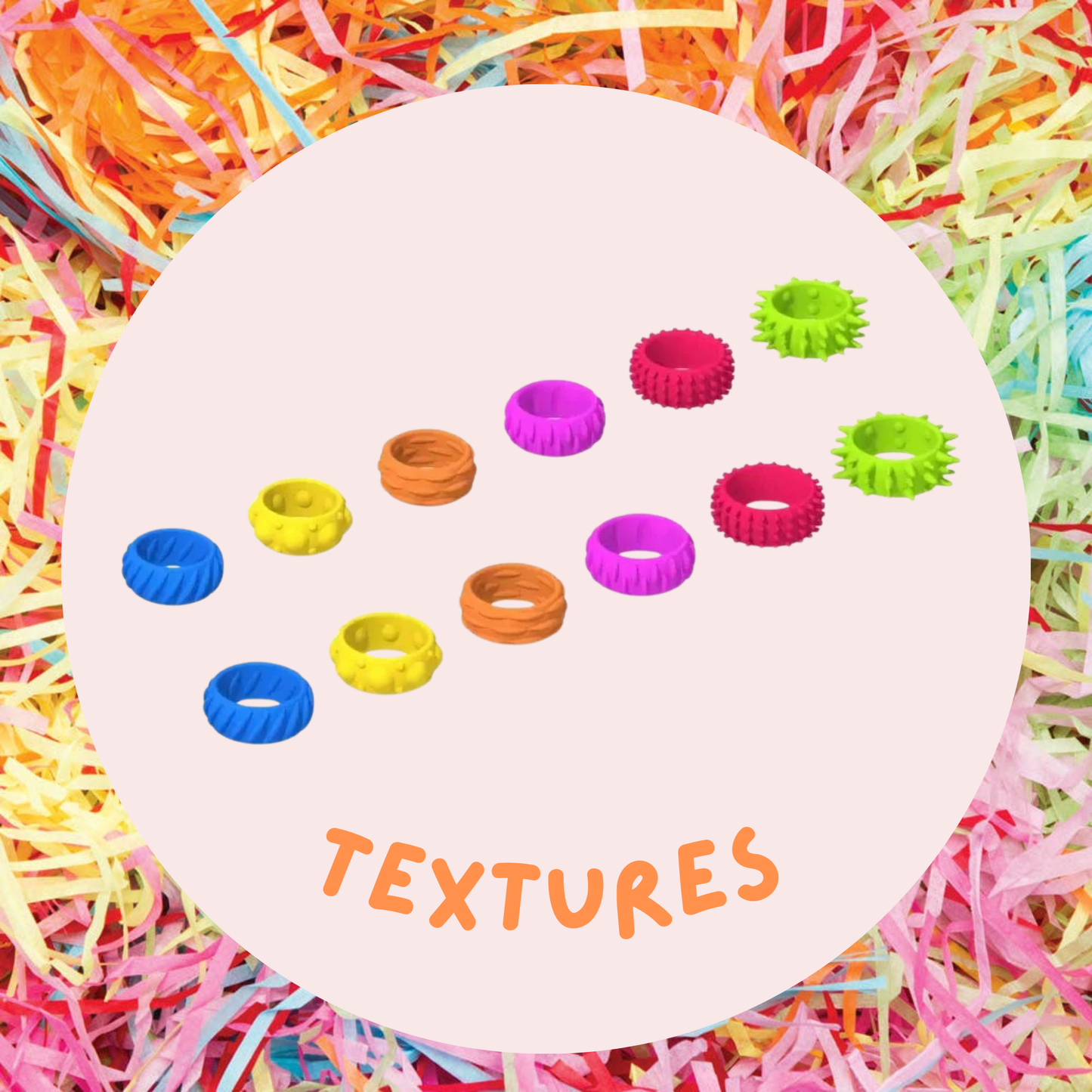 Silicone Anxiety Rings