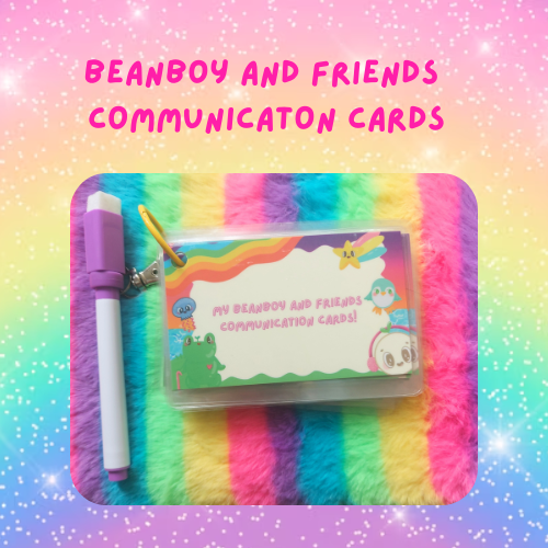 Beanboy and Friends Communication Cards