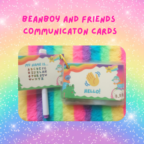 Beanboy and Friends Communication Cards