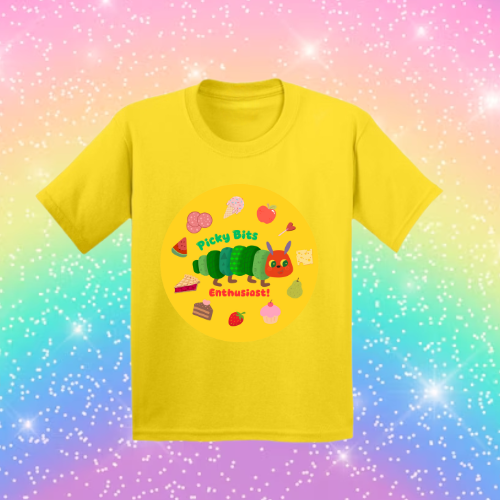 Picky Bits Enthusiast! - Sensory friendly inclusive T-Shirt