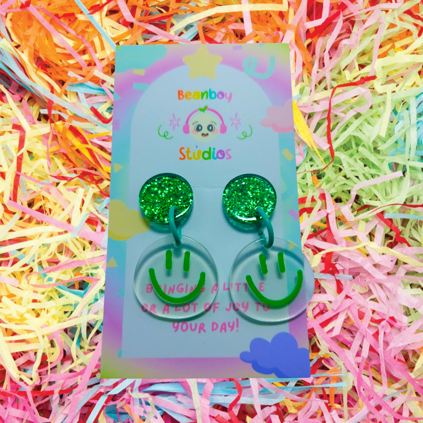 Smiley Face Earrings