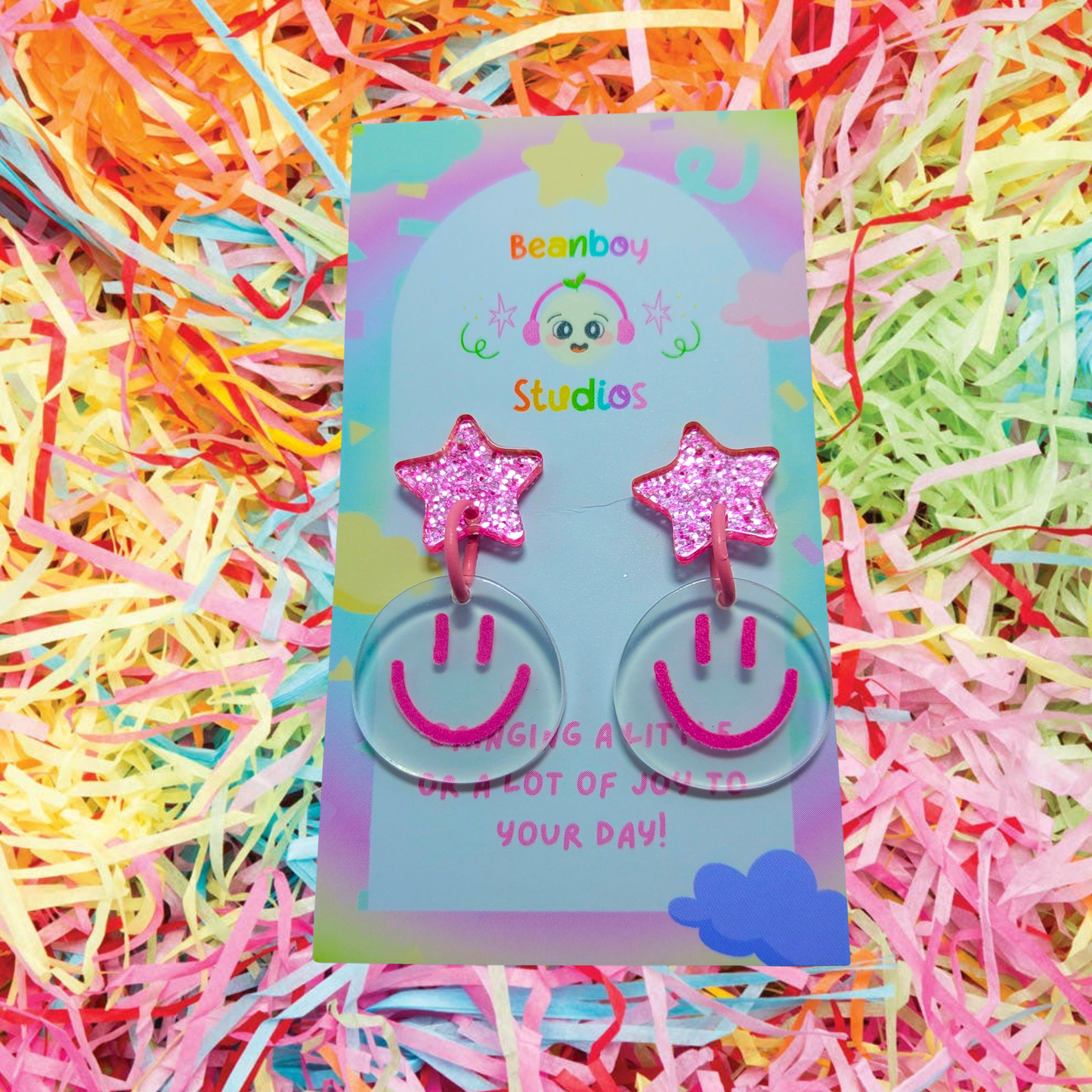 Smiley Face Earrings