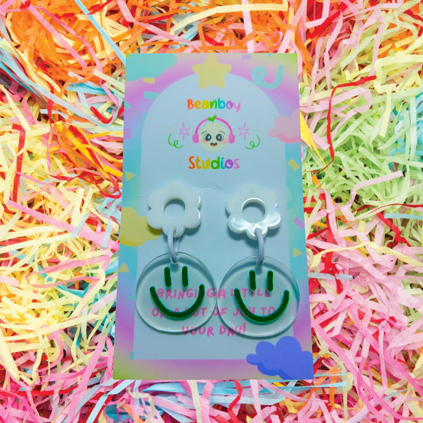 Smiley Face Earrings