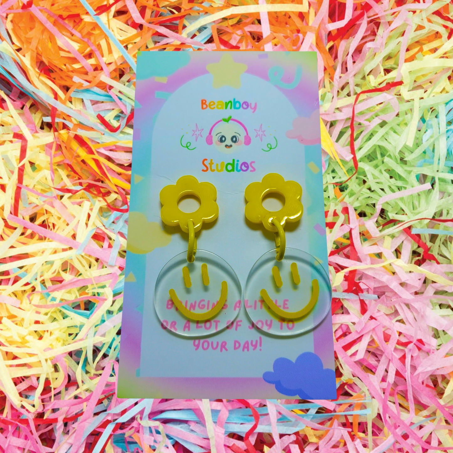 Smiley Face Earrings
