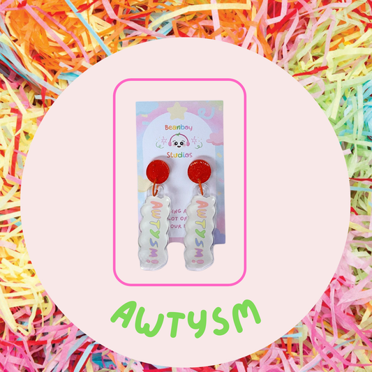 Awtysm Earrings (autism awareness)
