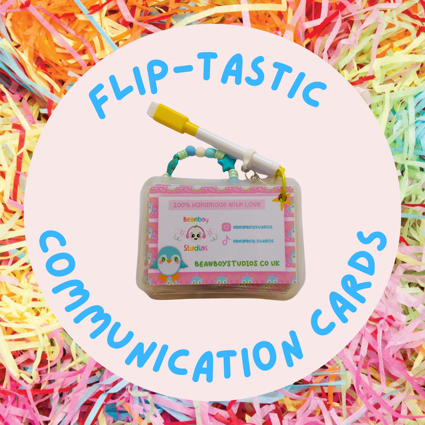Flip Tastic Penguin Communication Cards