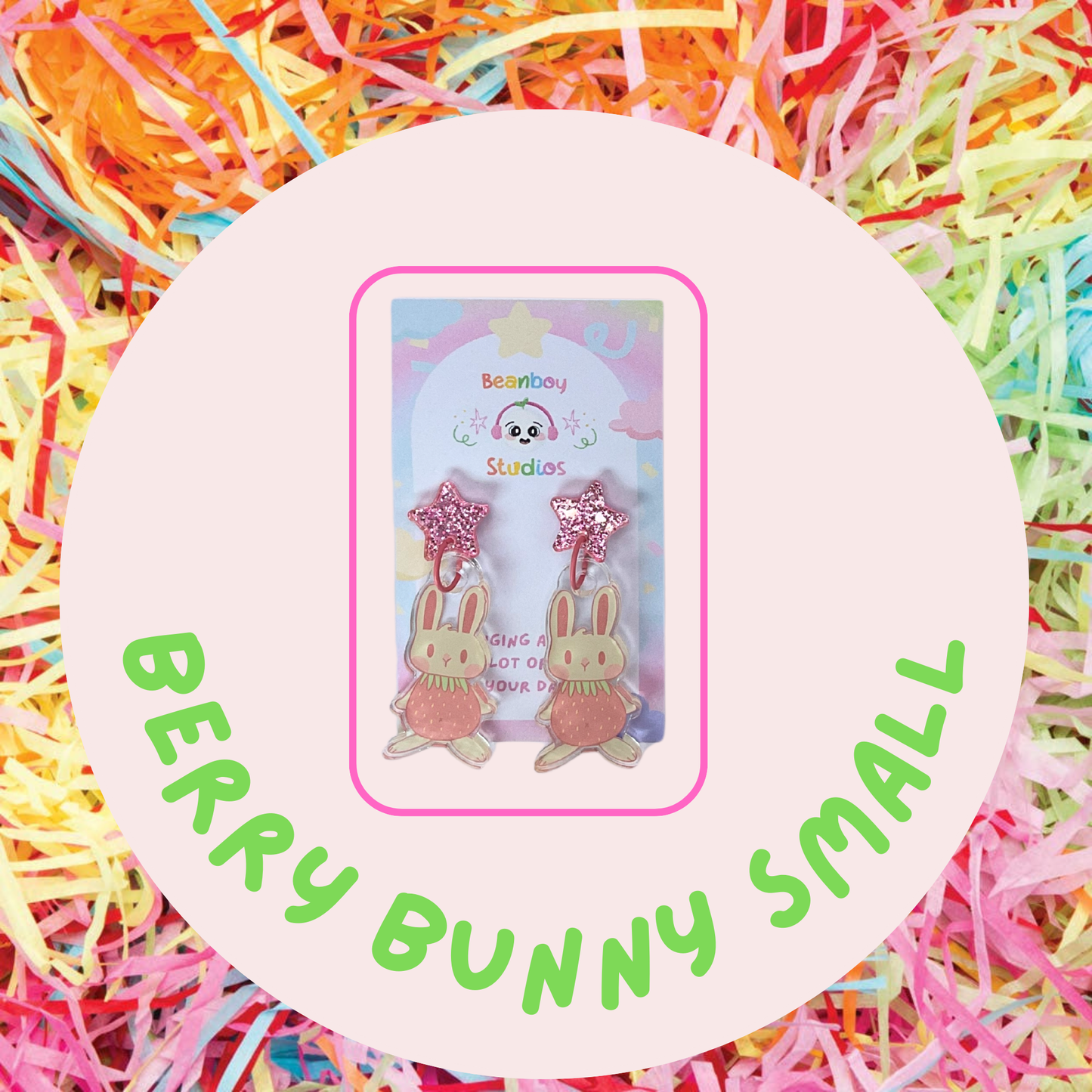 Berry Bunny Earrings