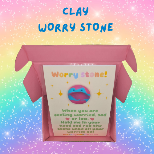 Clay Worry Stone
