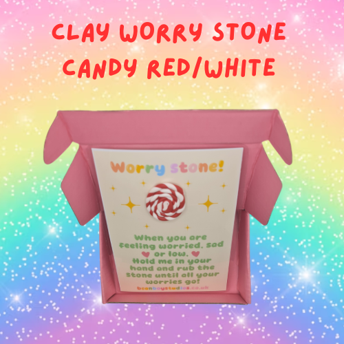 Clay Worry Stone - CANDY