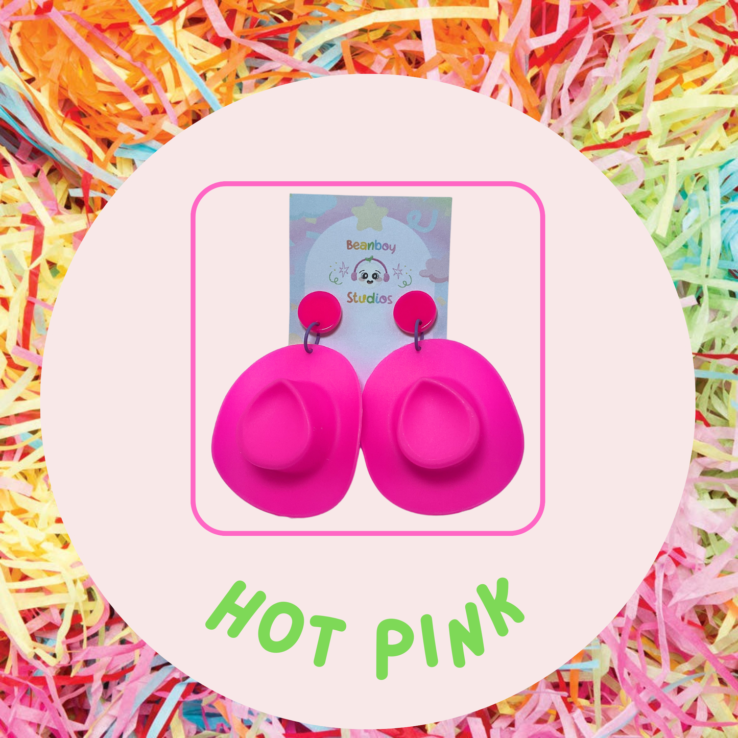 Cute Cowboy Hats Earrings