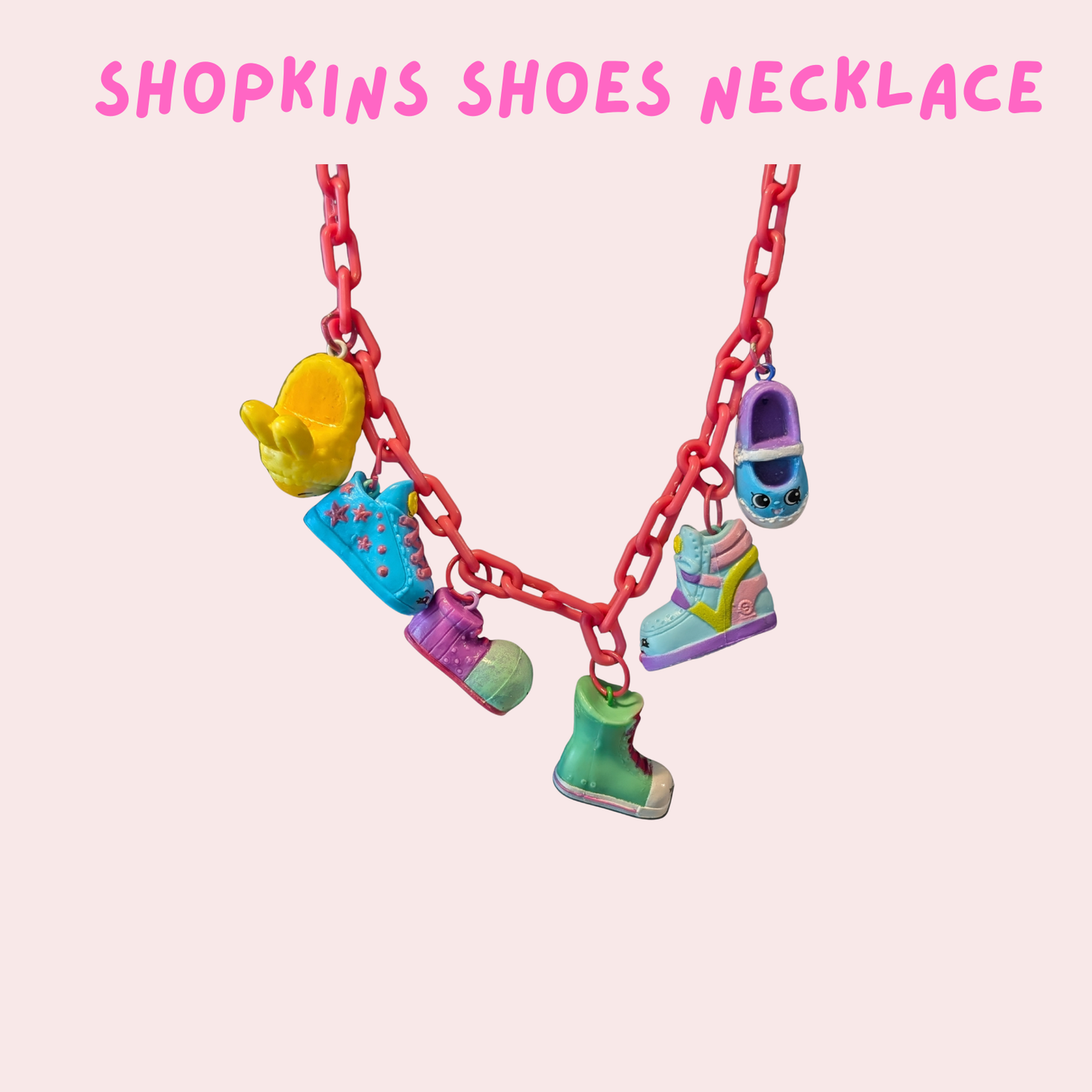 Shopkins shoes Necklace