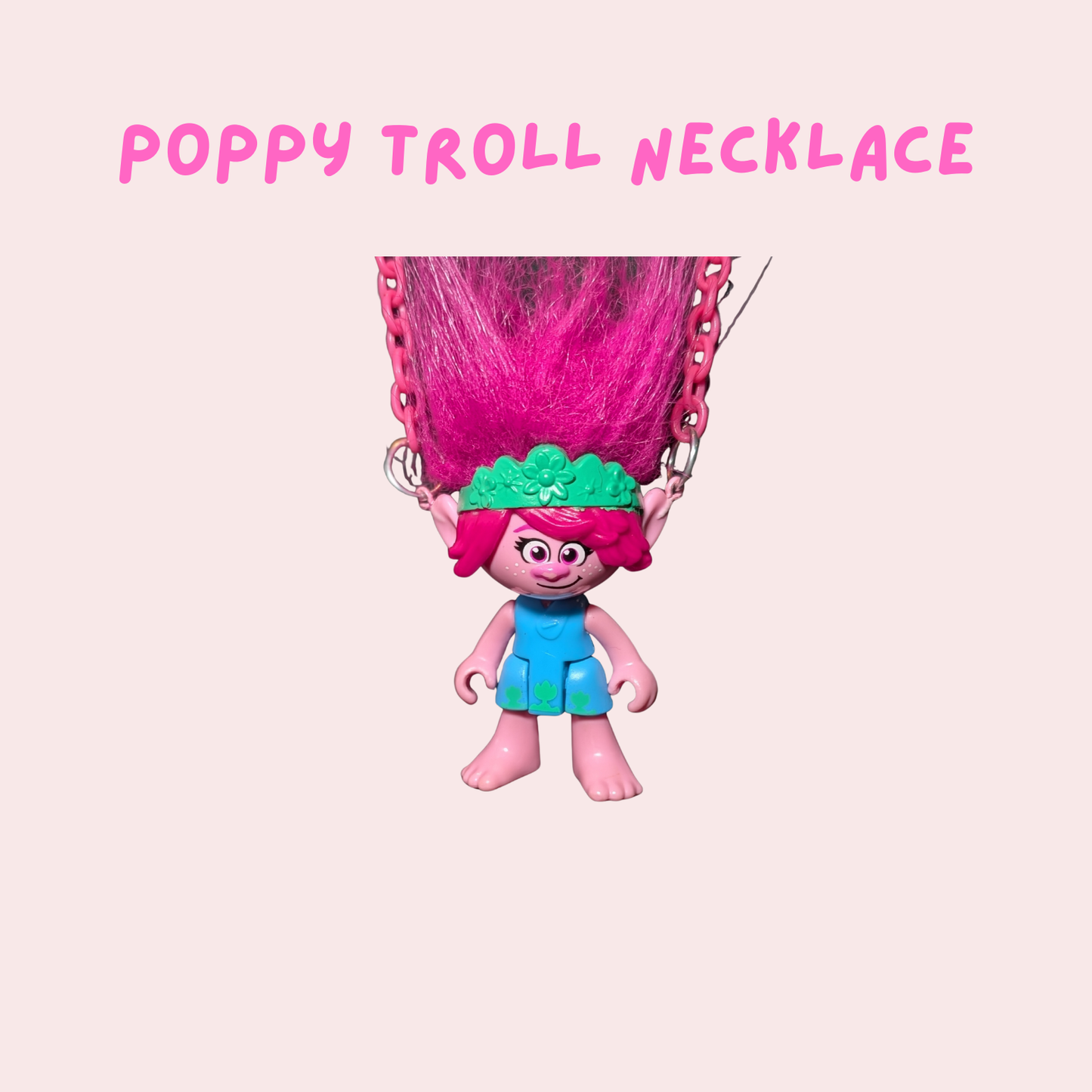 Poppy Troll Necklace