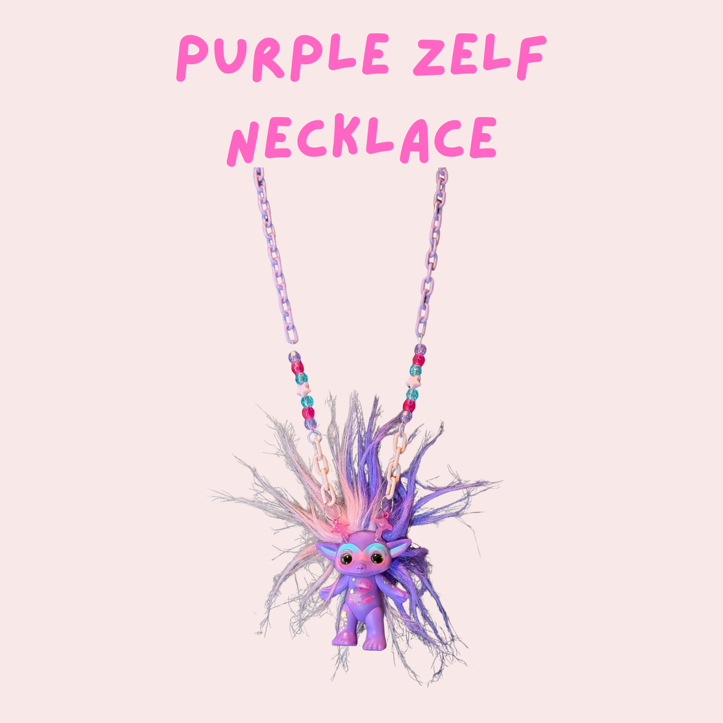Purple Zelf necklace